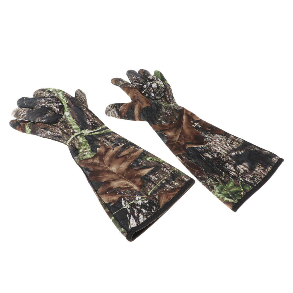 Camouflage Hunting Decoy Gloves Warm Fishing Hiking Outdoor Full Finger Gloves