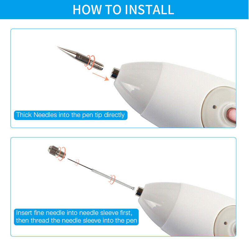 Replace Needle For Tattoo Mole Removal Plasma Pen Freckle Dark Spot Remo wHSJCA