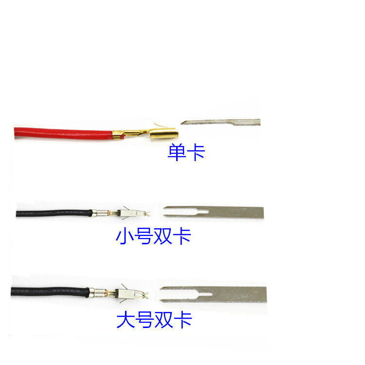 8x Car Electrical Wiring Crimp Connector Extractor Terminal Removel Pin Key Tool