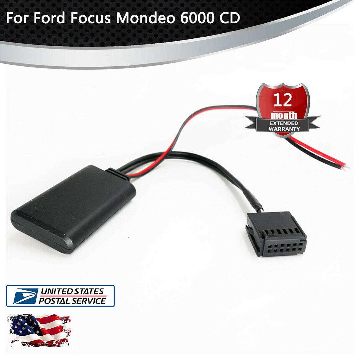 Bluetooth Wireless Module Radio Stereo Aux Adaptor For Ford Focus  6000 CD