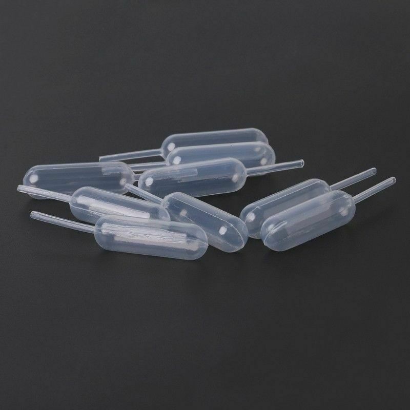 50pcs 4ml Plastic Squeeze Transfer Pipettes Dropper For Cup Cakes Strawberries