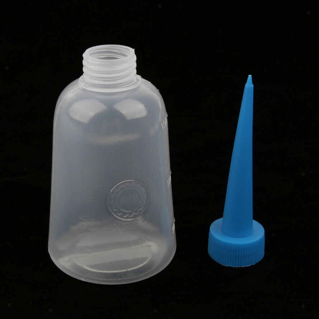 150ml Empty Applicator Glue Bottle Blue Tip - Paper Quilling DIY Craft 14pc