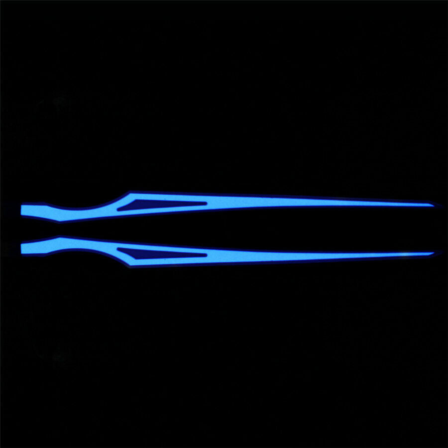 3V 1 To 2 Motorcycle Helmet Cold Luminous Light Strip Turn Signal Light 3*M Glue