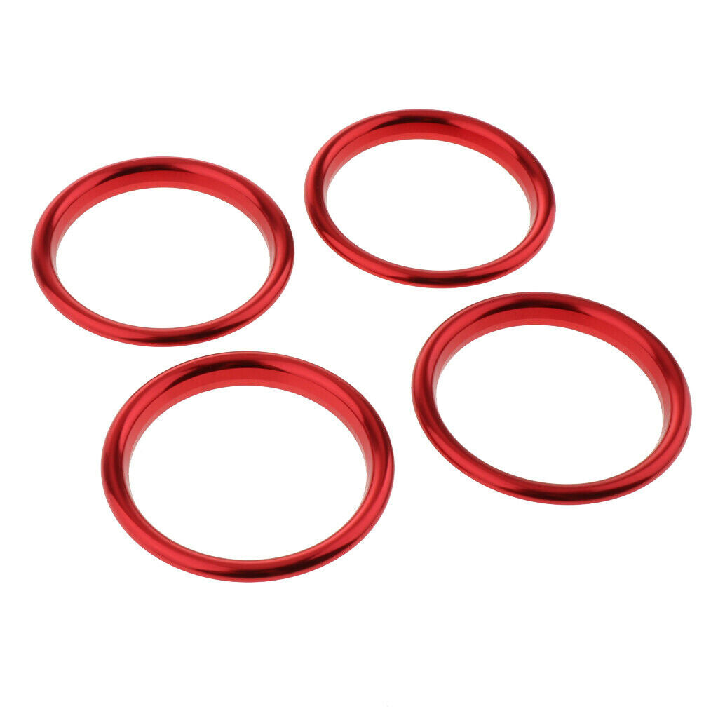 Car Dashboard Air Vent Outlet Decoration Ring Cover Trim for Audi A3 S3
