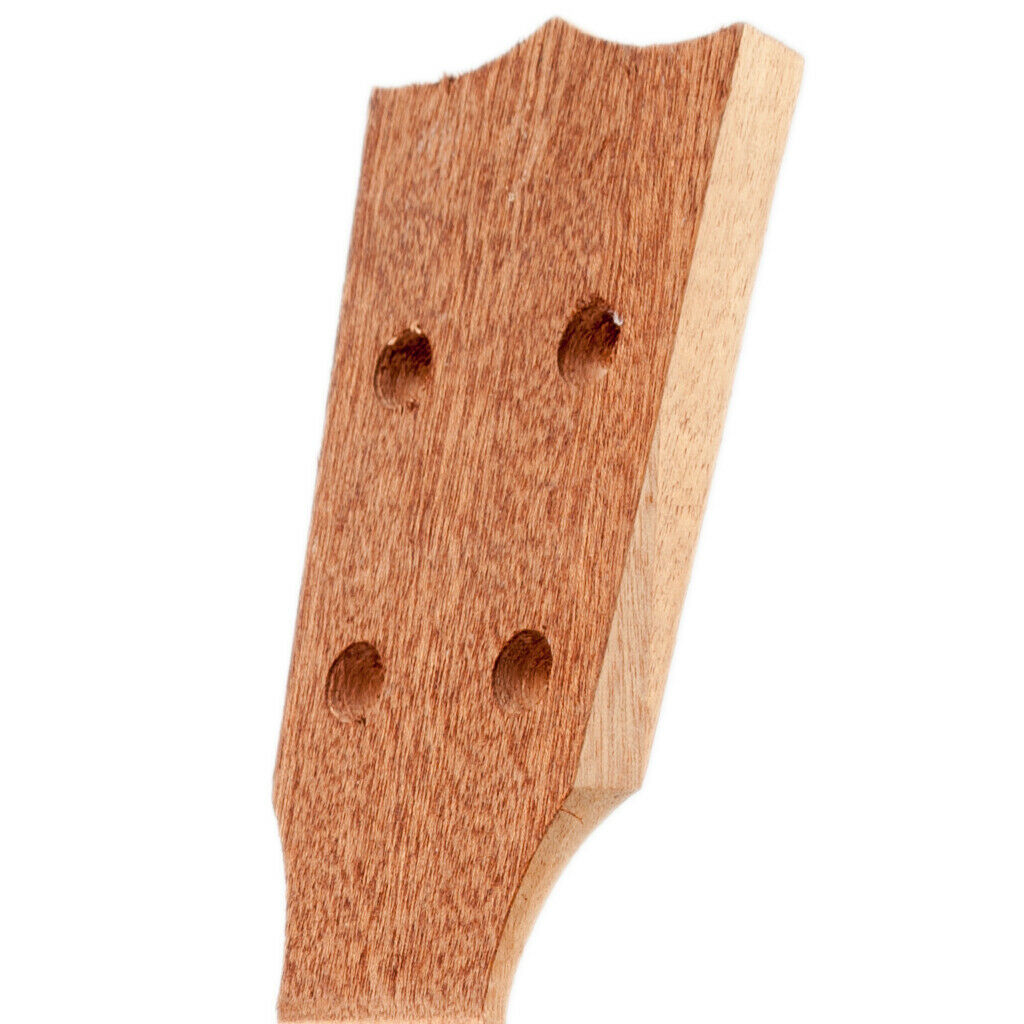 Ukulele Concert Neck Veener Sapele Wood Ukulele Guitar Neck DIY Parts 21inch