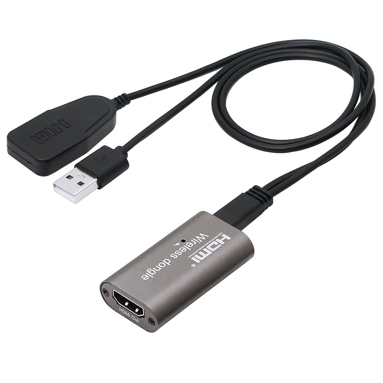 WiFi   Wireless Display Dongle Adapter for Phone Tablet Easy to Use