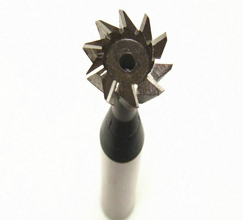 1 pcs Degree HSS Dovetail Cutter End Mill M16mm x 45