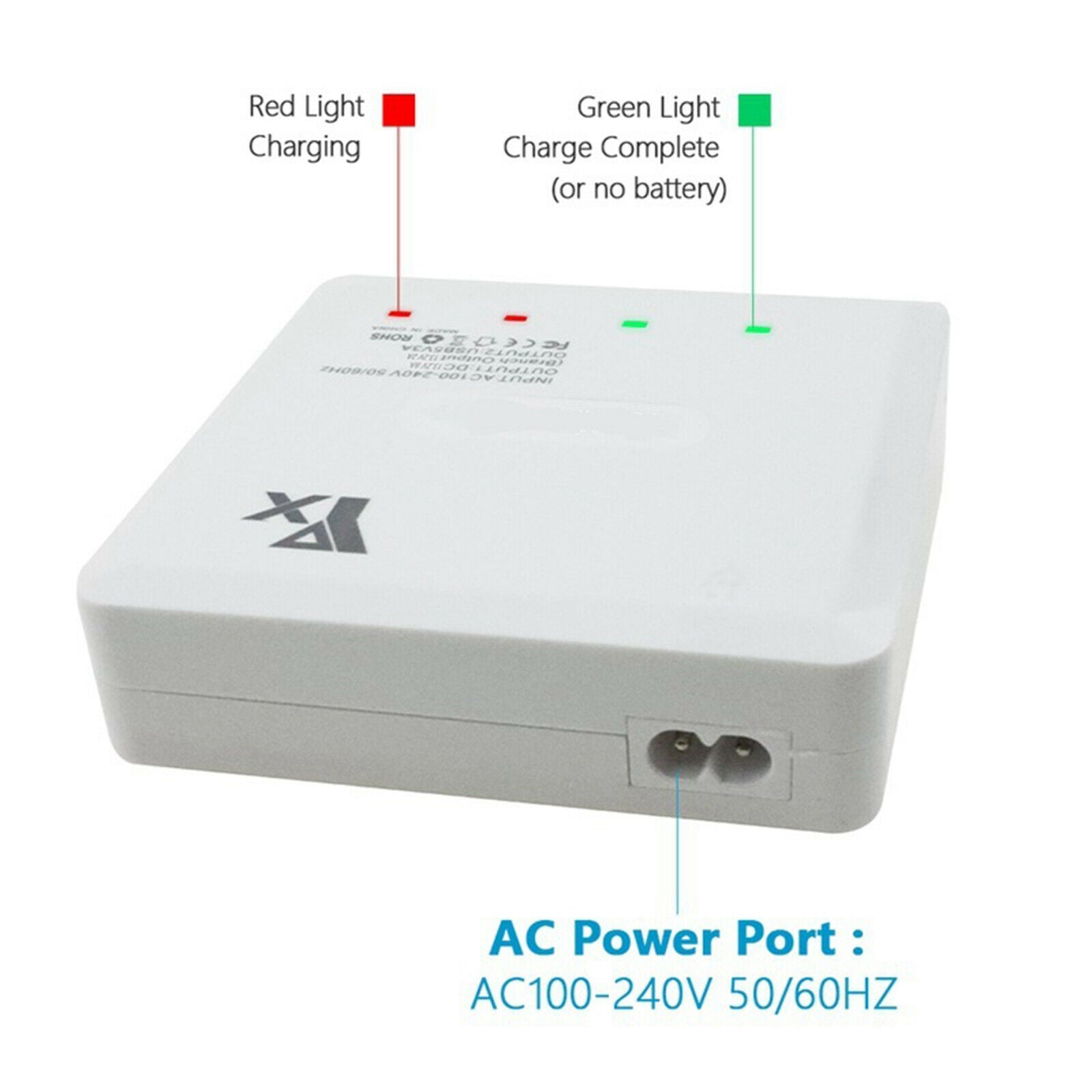 Remote Battery Charger Batteries Charging Hub for DJI Mavic Air 2S Drone