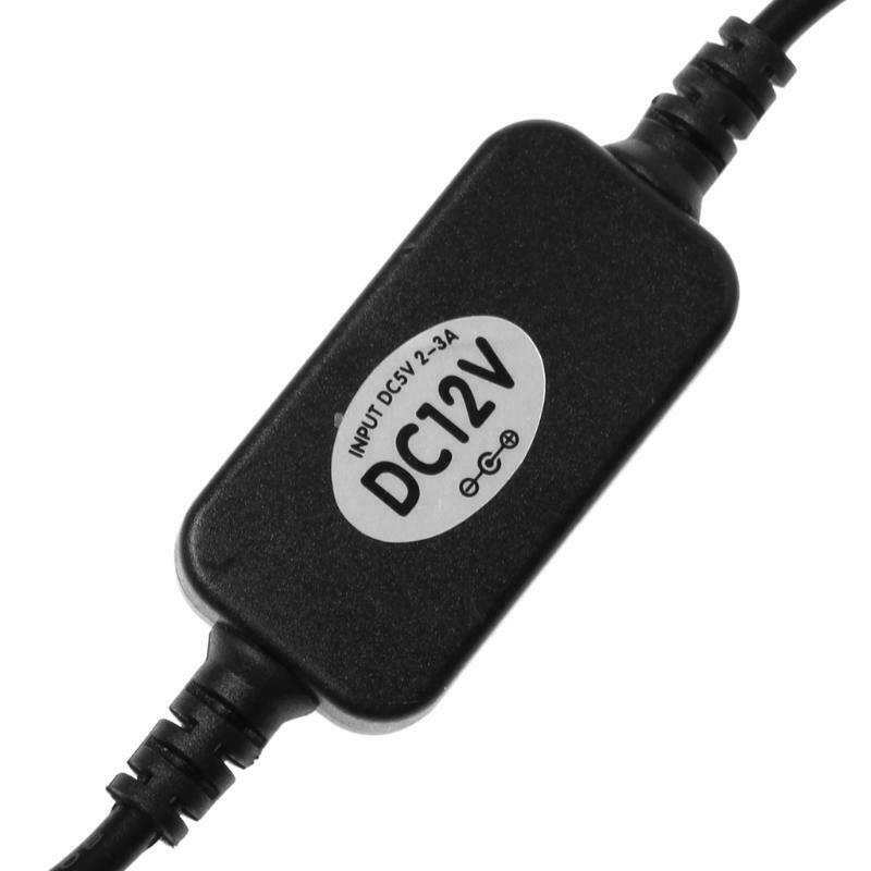 USB 5V To DC 12V Step Up Cable Power Boost Line For Router LED Strip