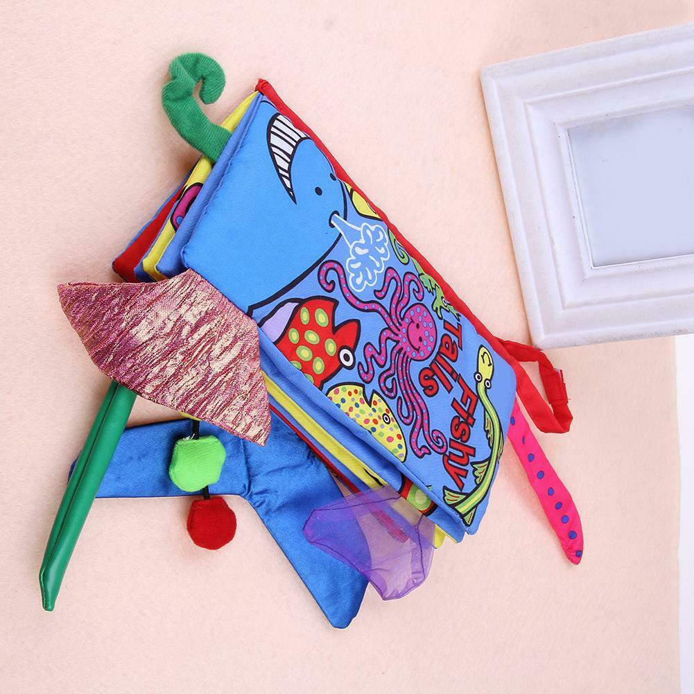 Baby Toys Knowledge Cloth Book Children Room Decorations Educational Toys @