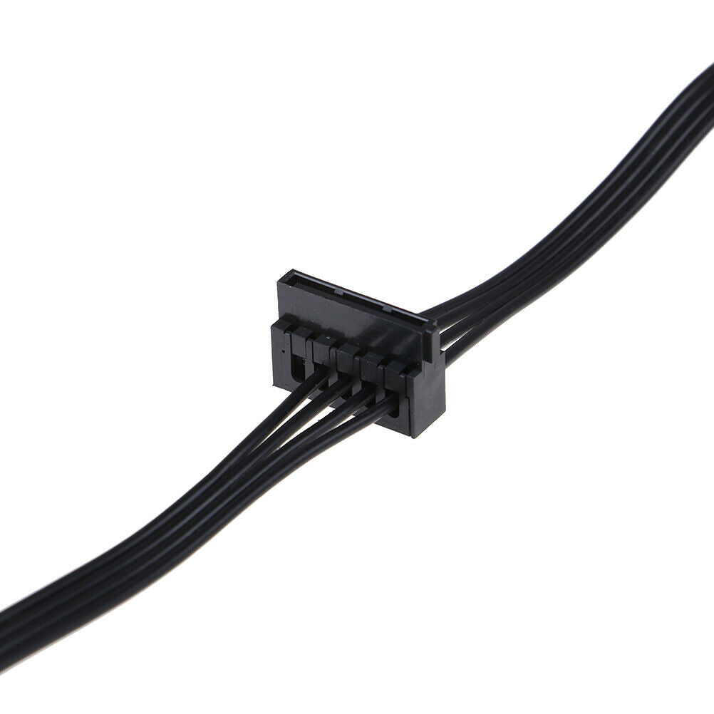 1Pc 45CM mini 4 Pin to 2 Sata SSD power supply cable for lenovo M410 M610 M4BDA
