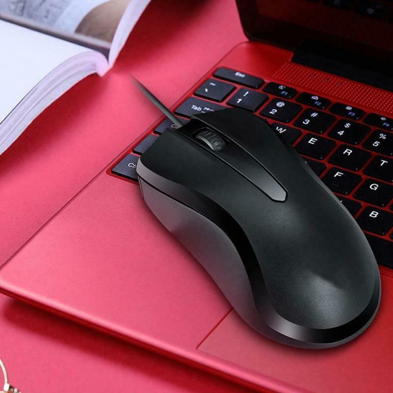 V12 Computer Optical Mouse 1000 DPI Classic Wired USB