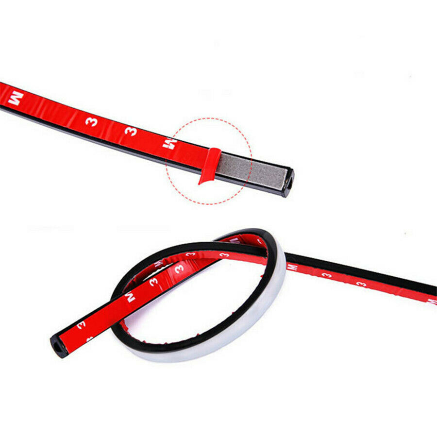 1 Pcs 45cm Flexible Sequential Switchback LED Light Strip Red/Dark Red/Yellow