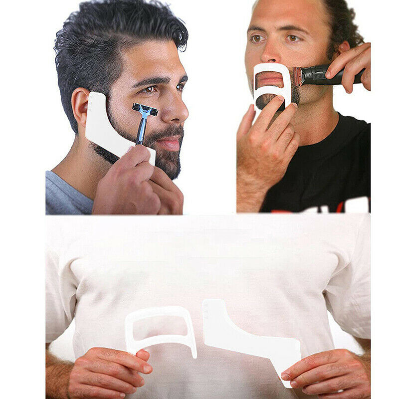 5Pcs/lot Beard Comb Salon Beard Styling Template for Beard Shaping Trimming T Qx