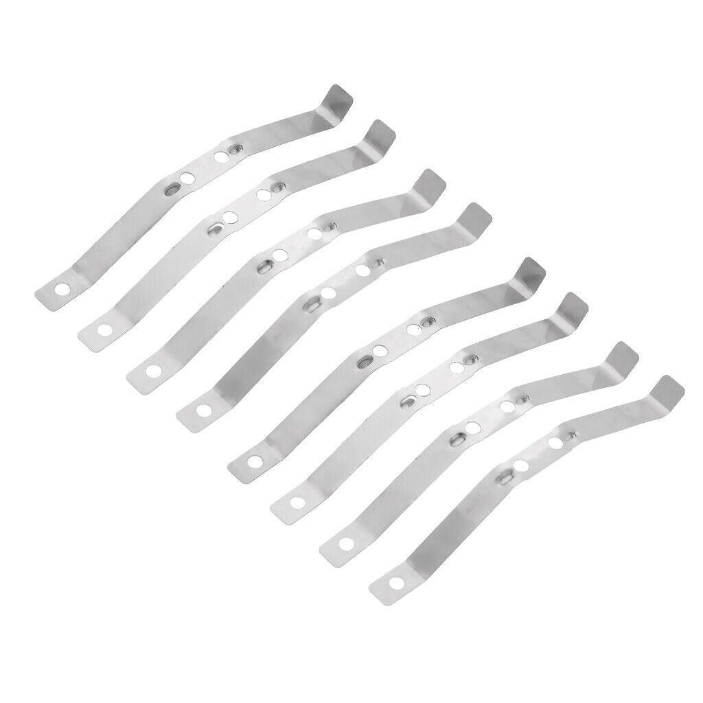 8x 8Pcs Metal Leaf Spring Parts Fit for WPL B24 C14 C24 Army Trucks Toys