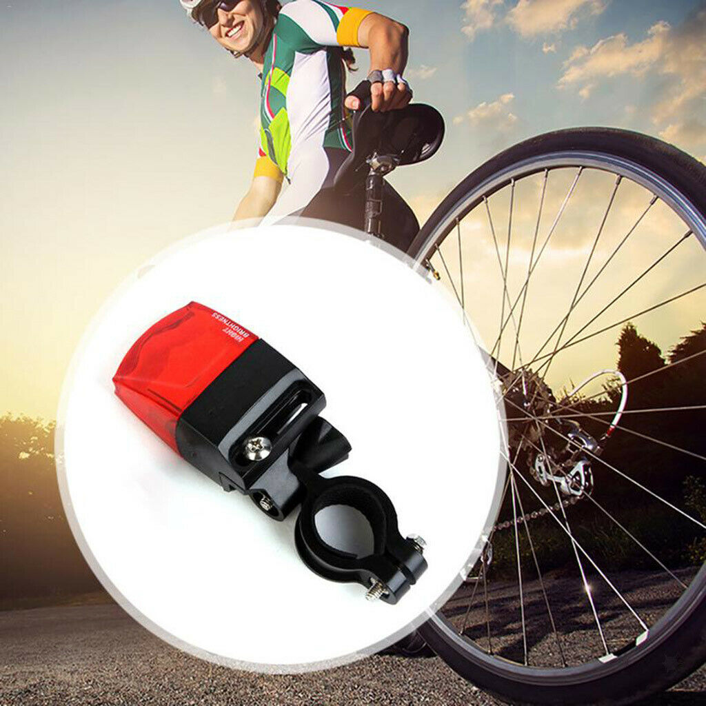 No Battery  Tail Lamp Safety Bike Light Self-  Rear Light