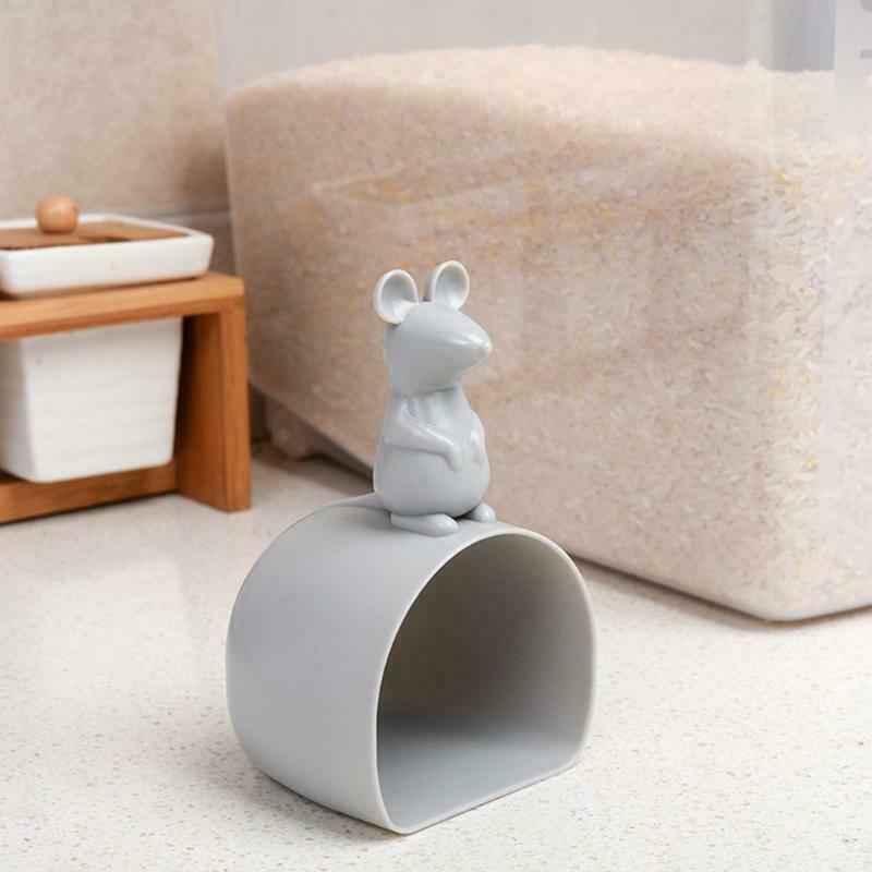 Cute Mouse Plastic Measuring Cup Handmade DIY Practical Tools Kitchen Gift DIY
