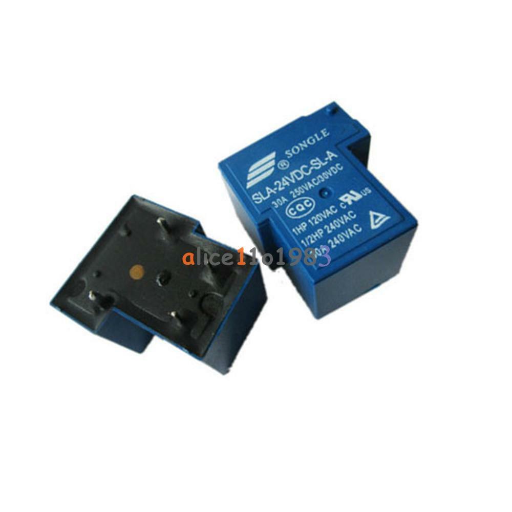 5PCS RELAY SONGLE DIP-4 SLA-24VDC-SL-A SLA-24V SLA-DC24V SLA-DC24