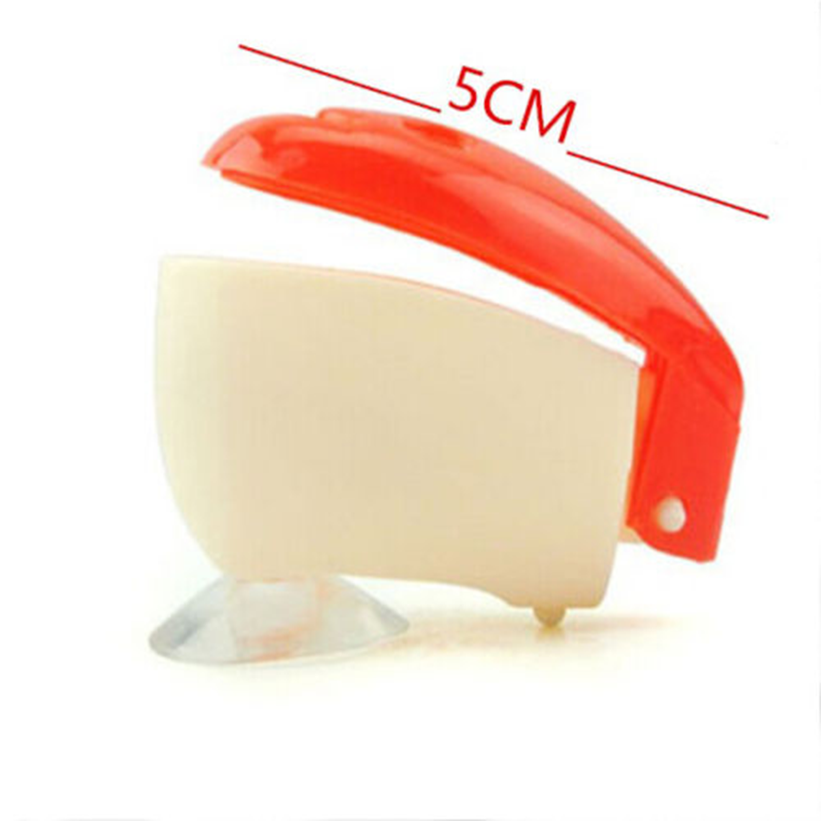 4X Portable Home Bathroom Smile Face Toothbrush Holder Cover Case Suction Cup