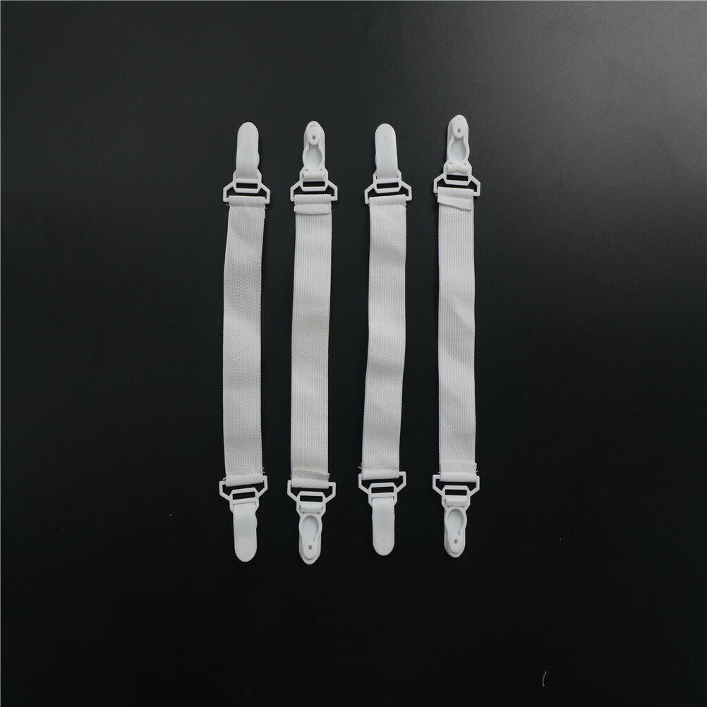 4 pieces/lot Multipurpose Bed Sheet Fasteners Clip Mattress Elastic Holde.l8