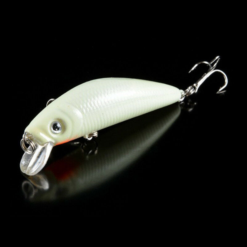 minnow night fishing lure bass crank bait hooks fish crankbait tackle plas.l8