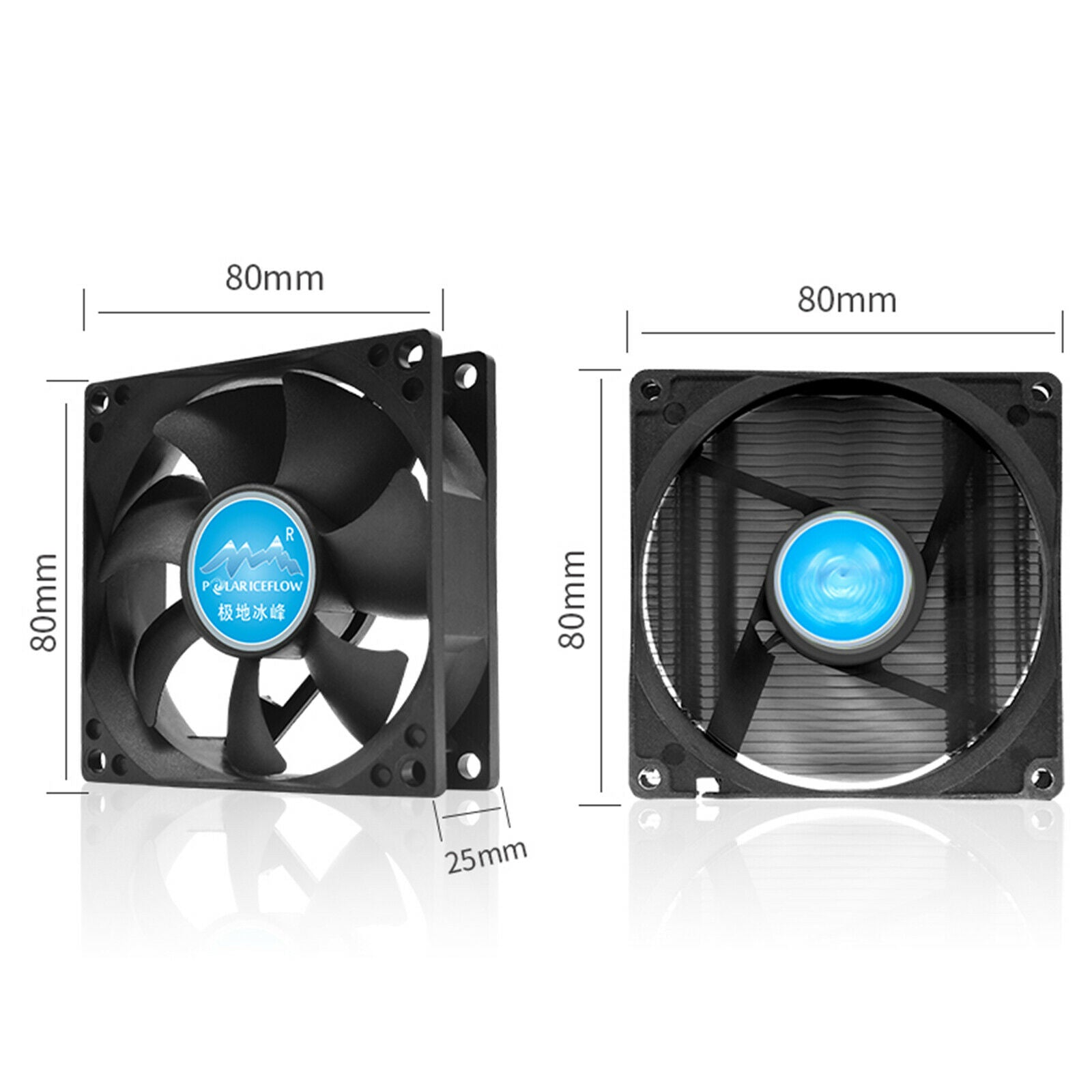High Efficiency CPU Cooling Fan Radiator Cooler for INTEL LGA1156 LGA775