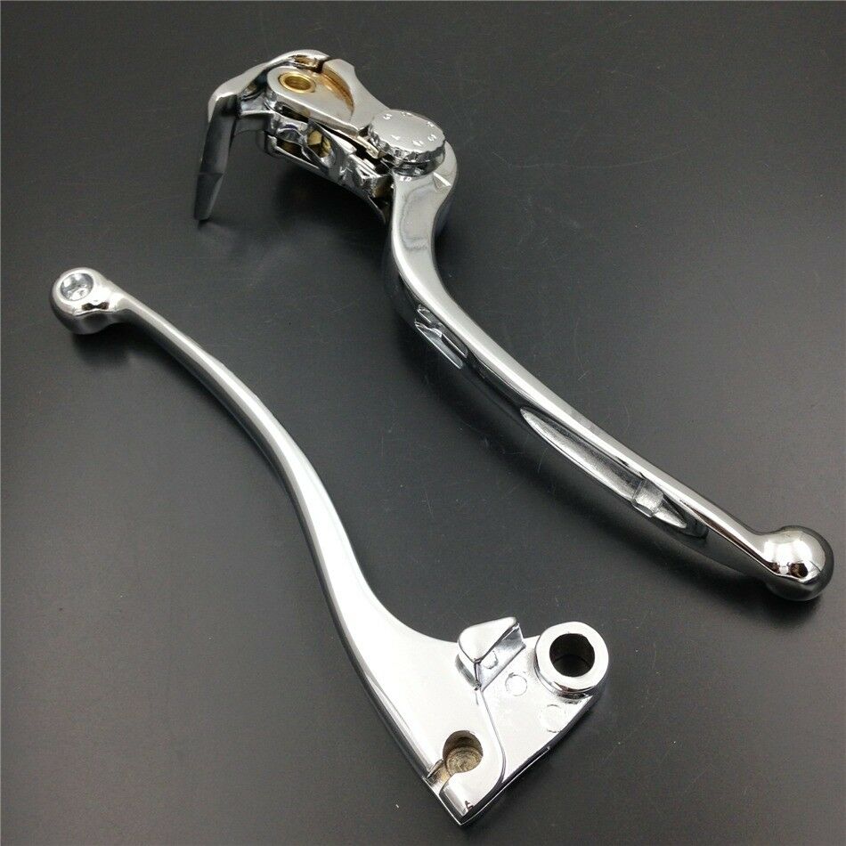 Chrome Brake Clutch Lever fit for Kawasaki Ninja 636 ZX ZX6R ZX6RR 2005 2006