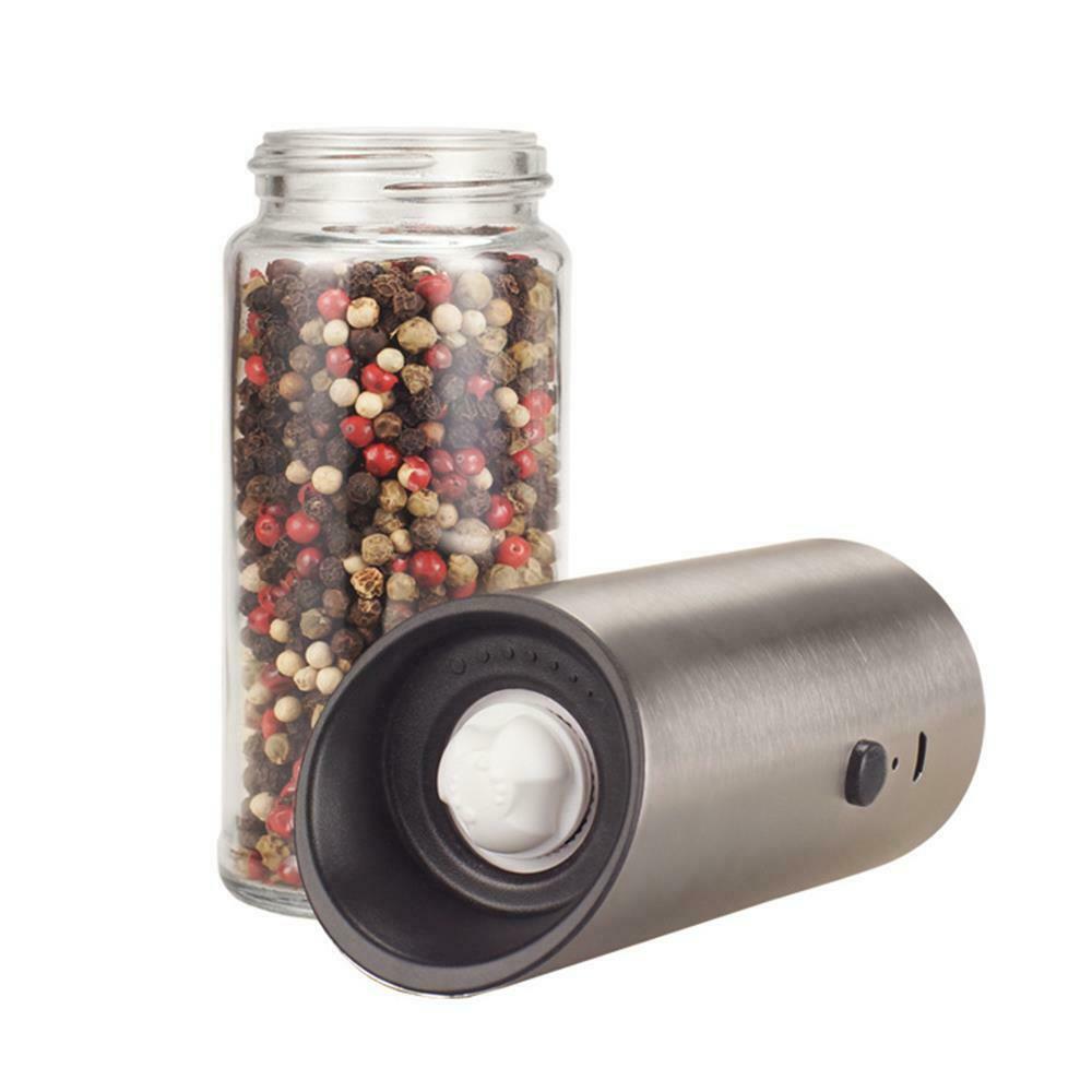 Electric Cooking Salt and Pepper Grinder Gravity Sensor Pepper Mill Kitchen Tool