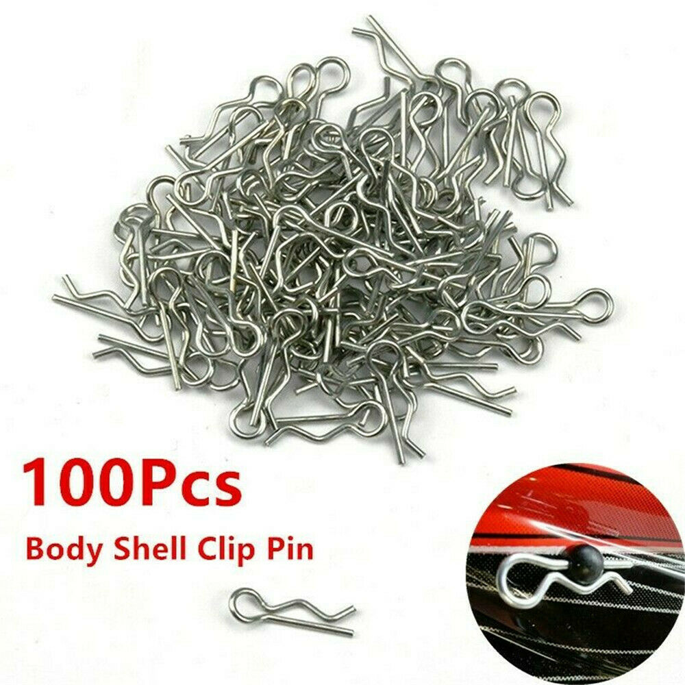 Lot 100x Body Shell Clips Buckles For 1/16 HSP Traxxas RC Car Truck Parts Hot