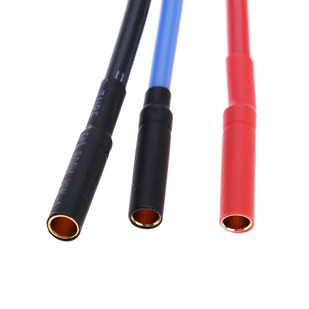 6pc 230mm 4.0mm 3.5mm Banana RC Brushless Motor ESC Connectors Extension Cable