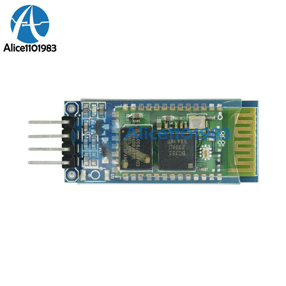 5PCS Wireless Serial 6 Pin Bluetooth RF Transceiver Module HC-05 RS232