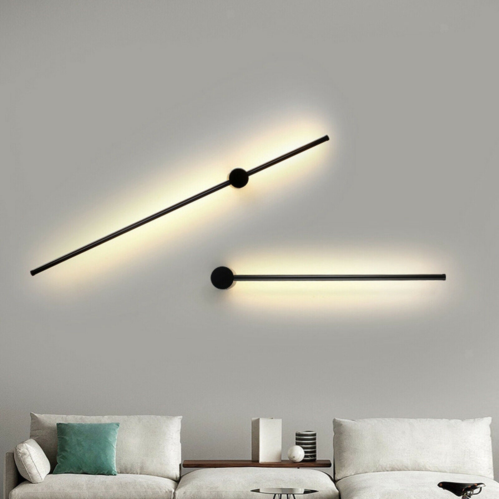 Wall Mounted Light Atmosphere Lamp Office Bedroom Bar Decor 60cm Warm Light