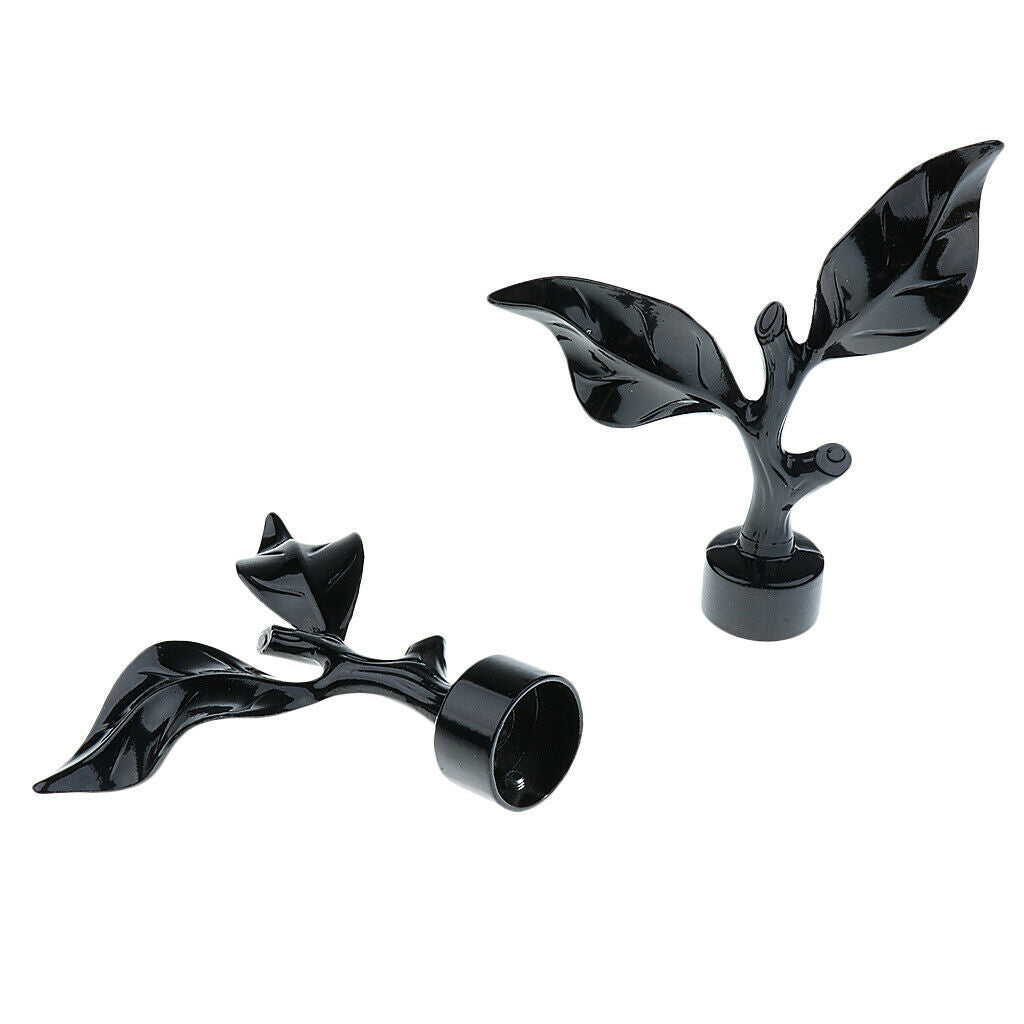 4-Piece Home Curtain Rods and Hardware - Decorative Ball Rods for Home Decor