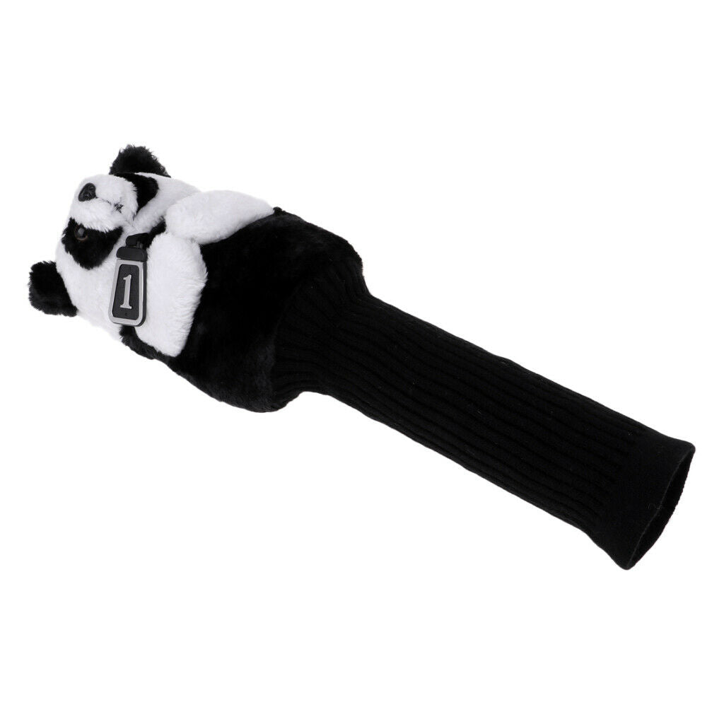 2 Pieces Utility Animal Golf Club Headcover - Universal Wood Driver Head