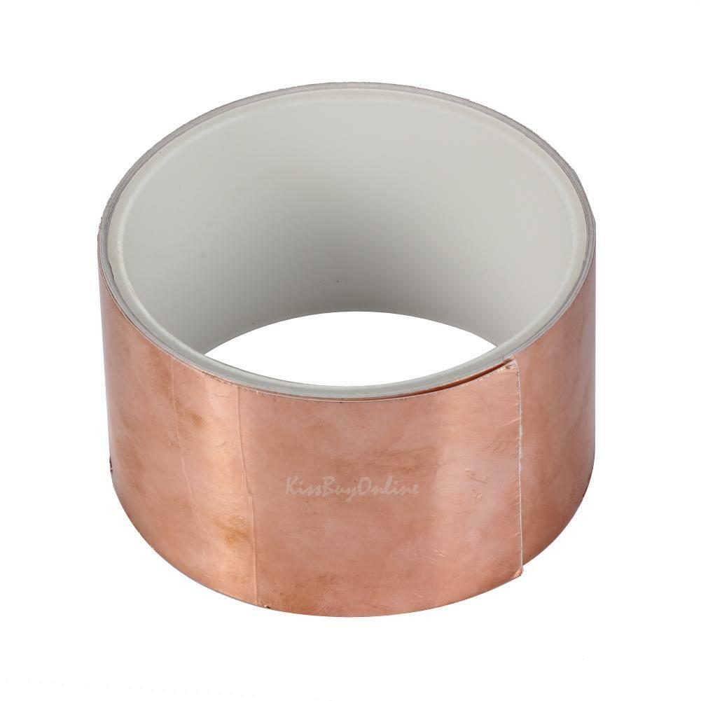 Single Sided 50mm*2m Conductive Adhesive Copper Foil EMI Shield Tape for Guitar