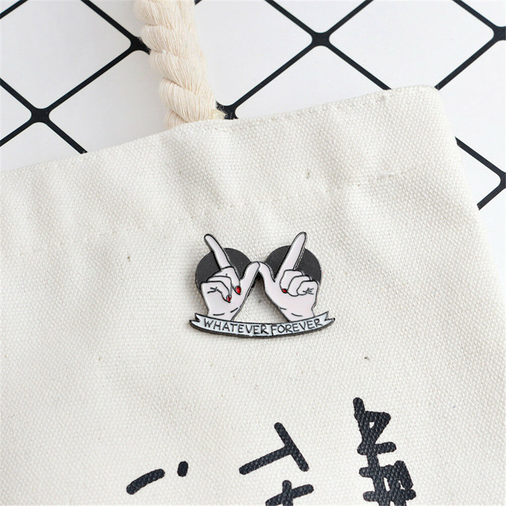 Whatever forever pin Hard enamel pin Brooch Lapel pin Gift for best frien.l8