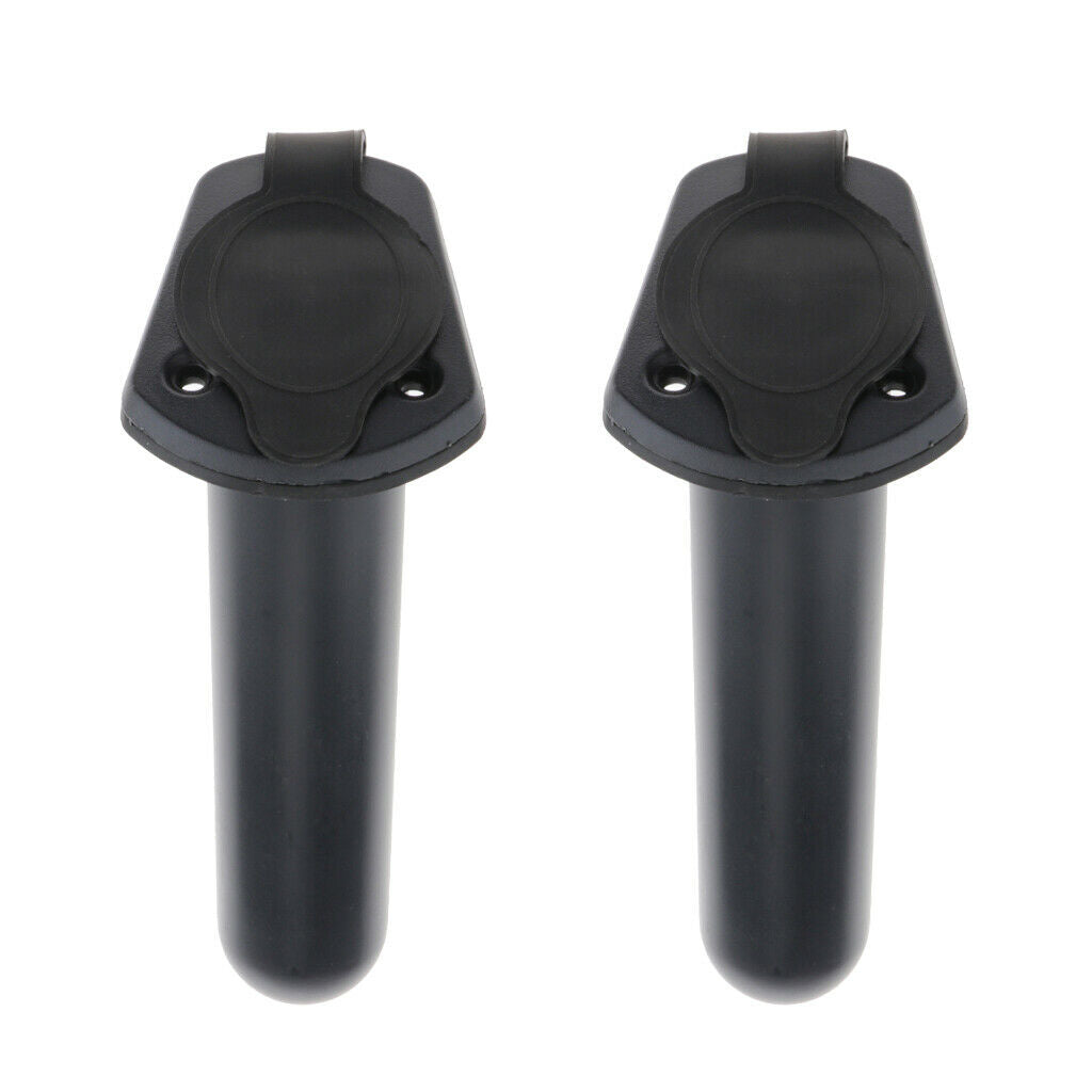 2x Recessed Fishing Rod Holder for Kayak Tube Accessories for
