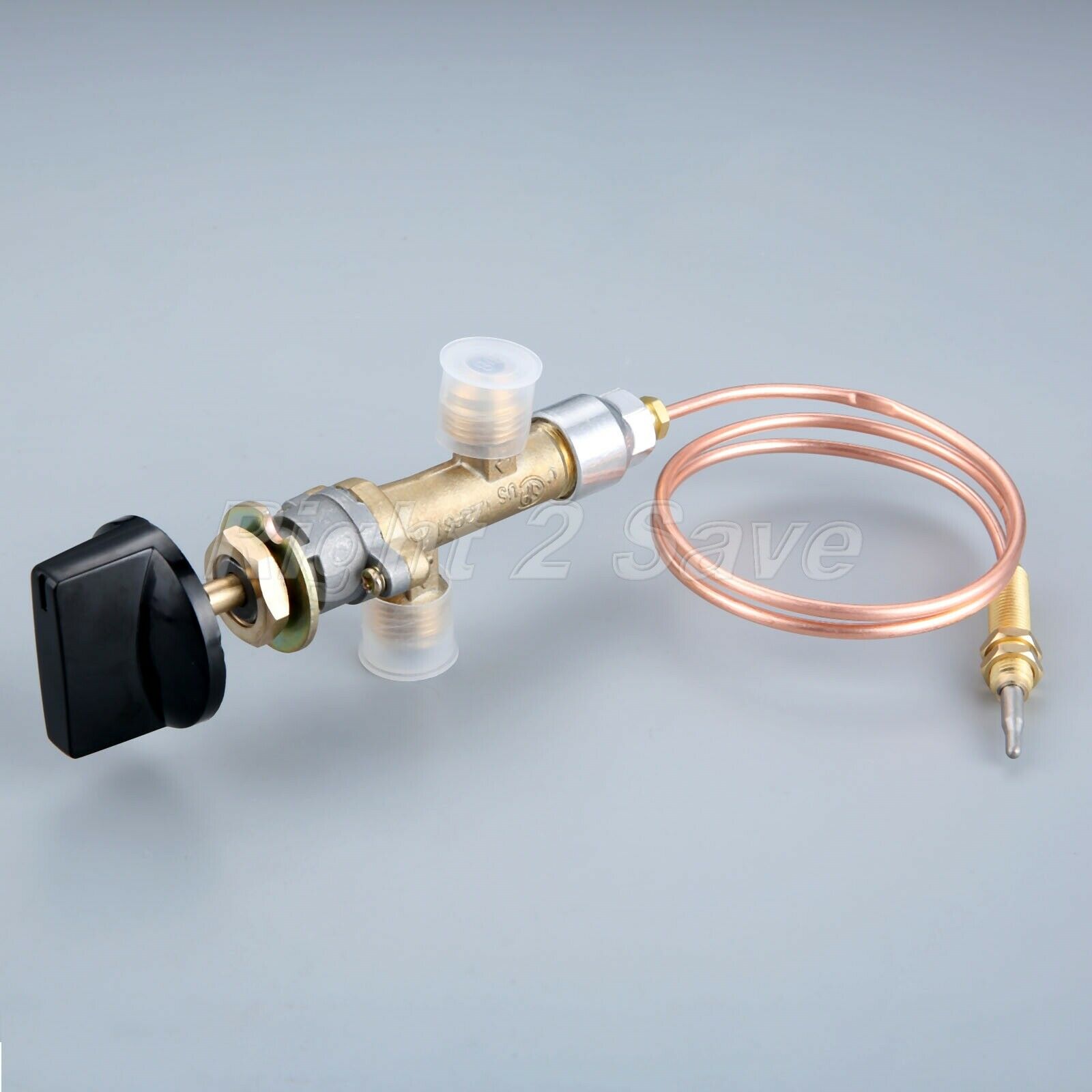 1Pc Gas Control Valve with Thermocouple and Knob Switch M8 Propane LPG Fireplace