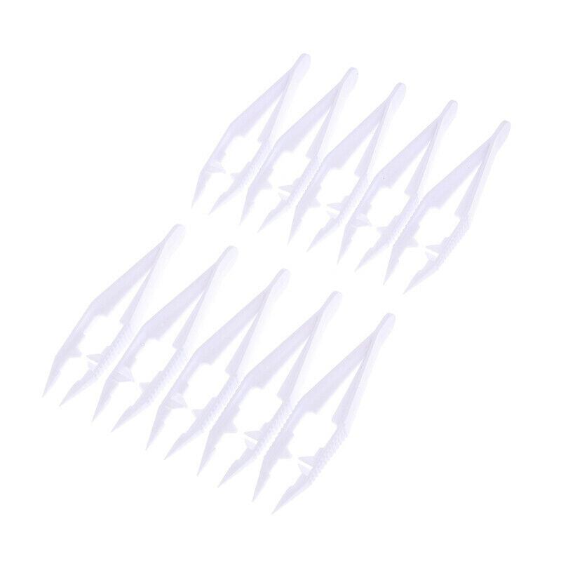 10Pcs/Set Tweezers For 5mm 2.6mm Hama Perler Beads Tool Kids Fuse Bead DIY T Tt