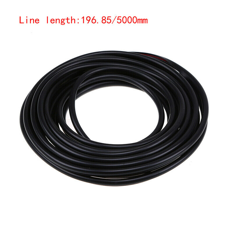 5m/16.4ft Roll Rubber Seal Guard Strip Car Door Edge Side Protector Anti Scratch