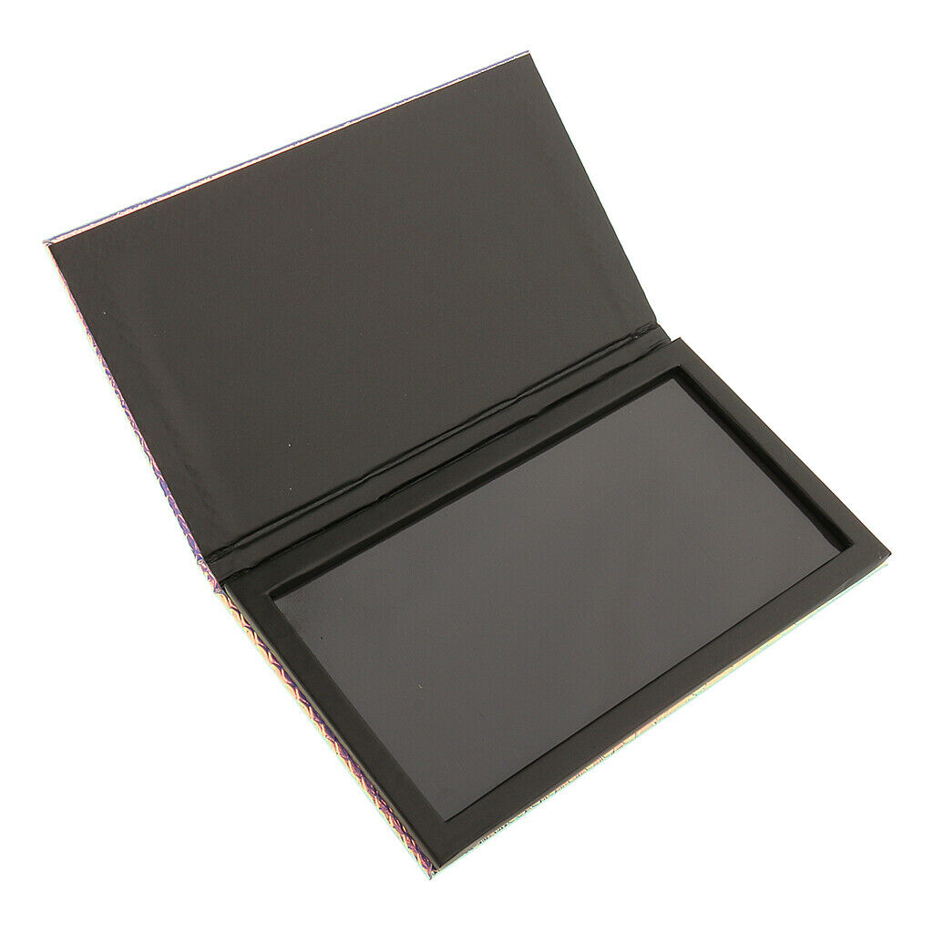 2x Magnetic Makeup Palette Professional Empty Comestic DIY Case Eyeshadow