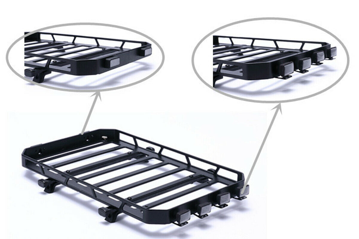 Metal Luggage Rack D For 1:10 Rc Traxxas Trx4 Trx6 G63 Axail Scx10 Iii Bronco FS