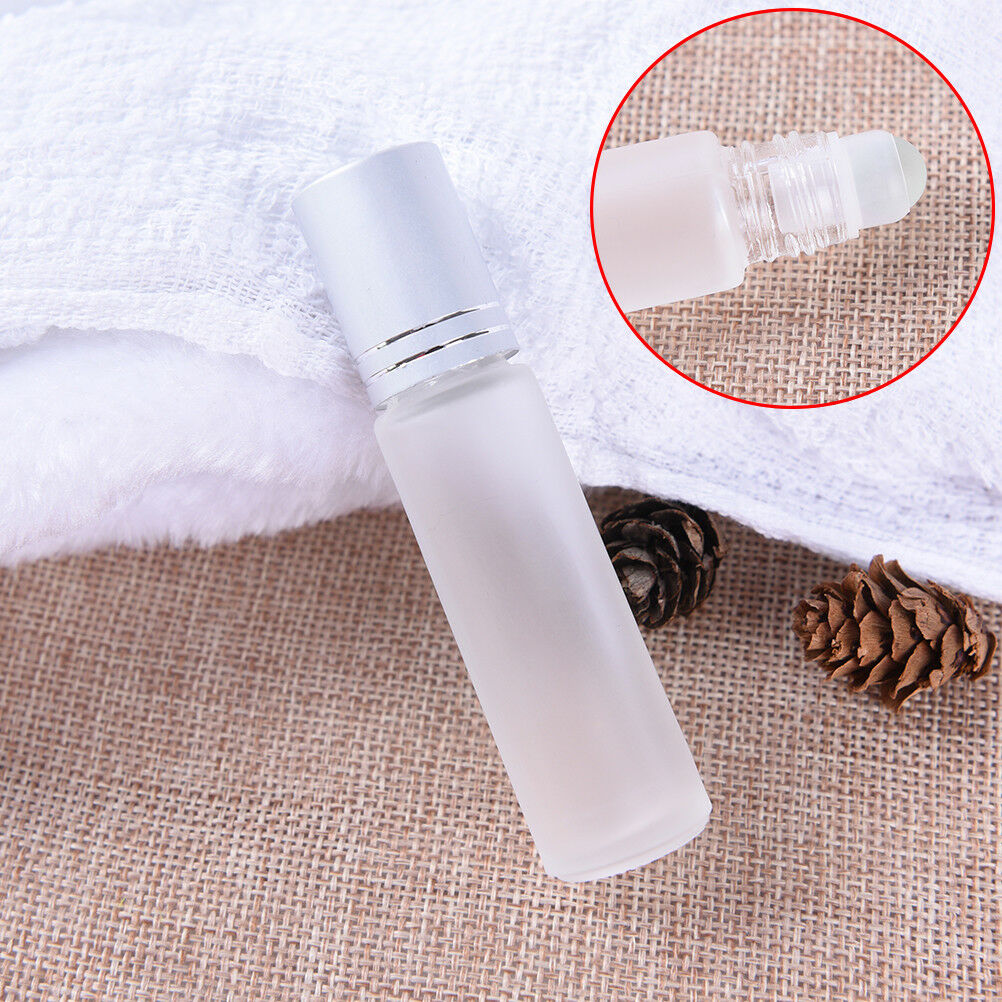 10ML Roll On Bottle Plastic Ball Liquids Essential Oil Perfume Empty With.l8