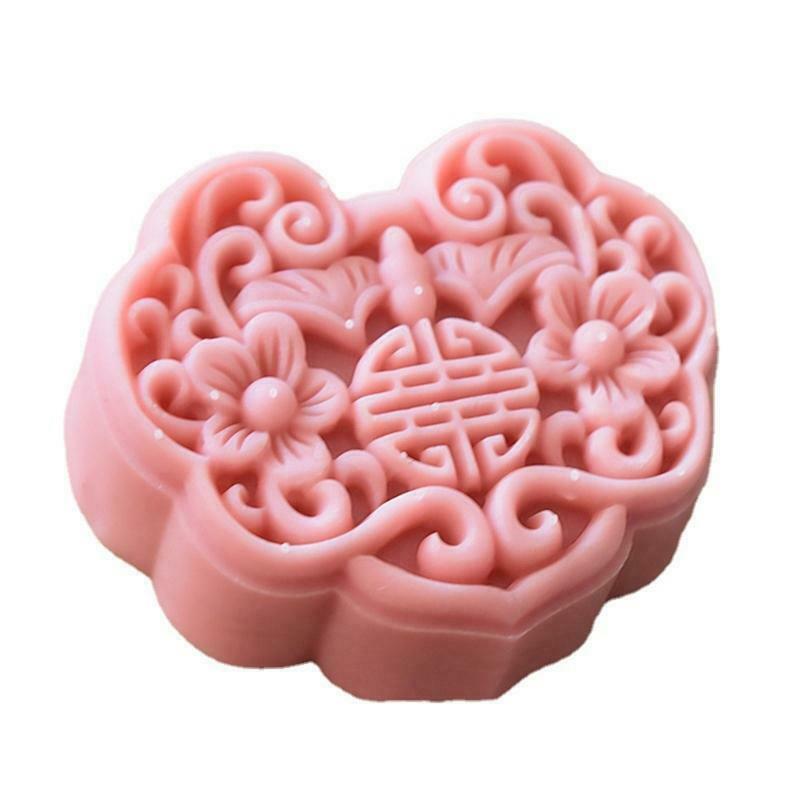 Food-Grade Plastic Pastry Moon Cake Mold Thickness Adjustable Ru Yi Cake Stamp