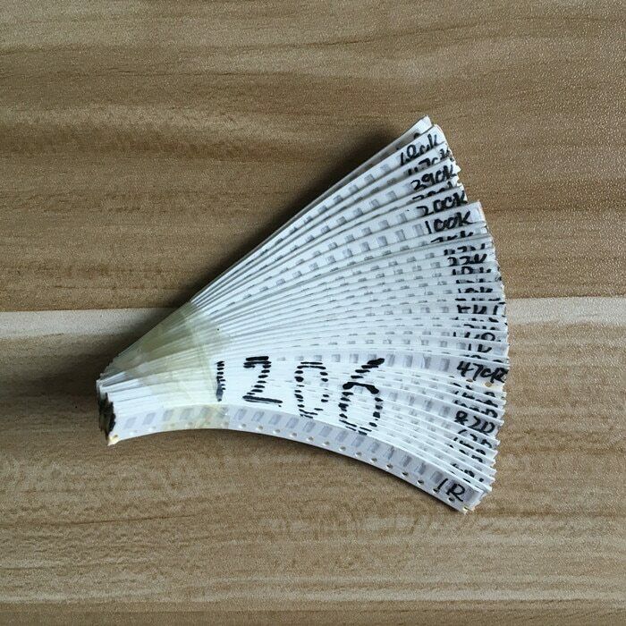 1206  SMD chip Resistors 33 Value kit 1ohm-1M ohm 1% 660pcs