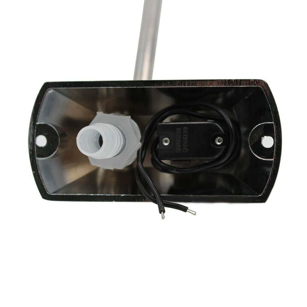 12V Rotation RV Marine Faucet With Switch Hardware for Caravan Motorhome