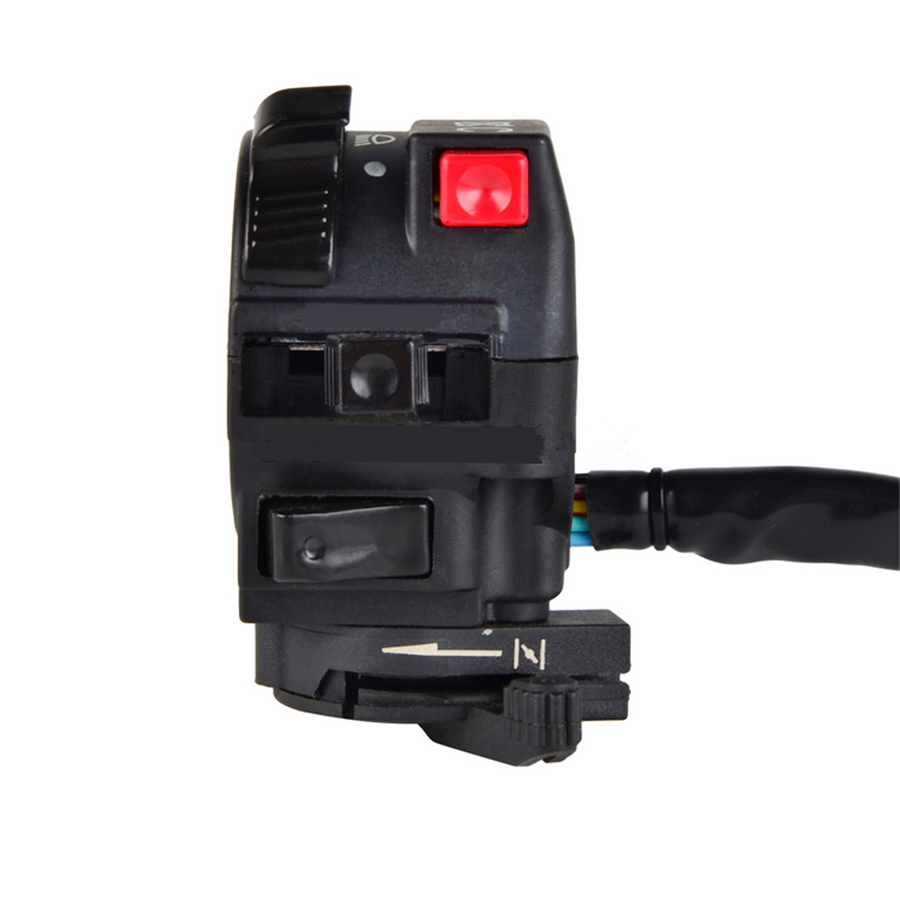 12V 7/8" Motorcycle ATV Handlebar Switch ON-Off Kill Start Headlight High / Low
