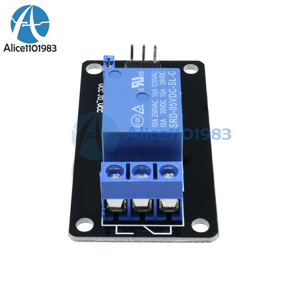5PCS One 1-Channel Isolated 5V Relay Module Coupling Optocoupler For Arduino