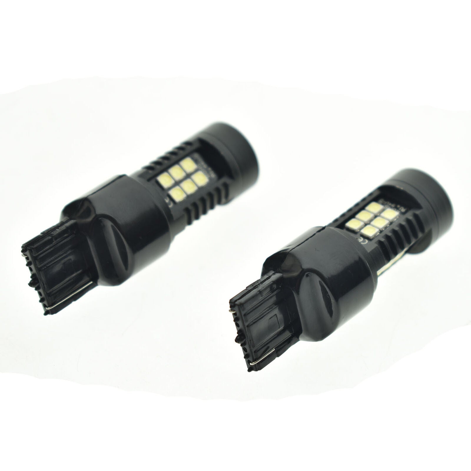 2X 7440 Car Strobe Blinking Flashing Backup LED Reverse Light Bulb New