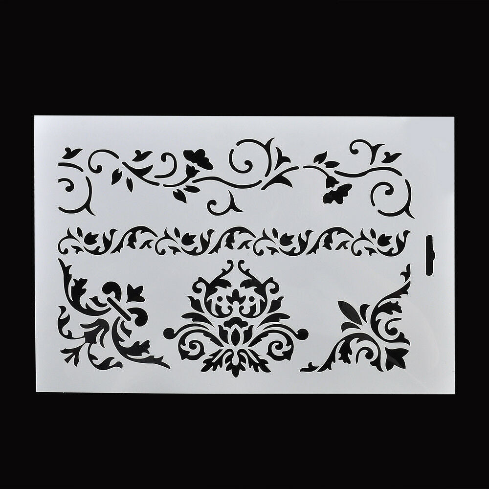 Flower Layering Stencils Scrapbooking Embossing Paper Cards DIY Craft
